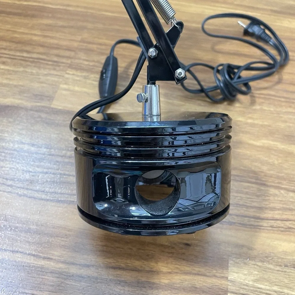 J-cobs Radial‎ Airplane Engine WWII Flying Monkey Aviator Piston Desk Lamp Black